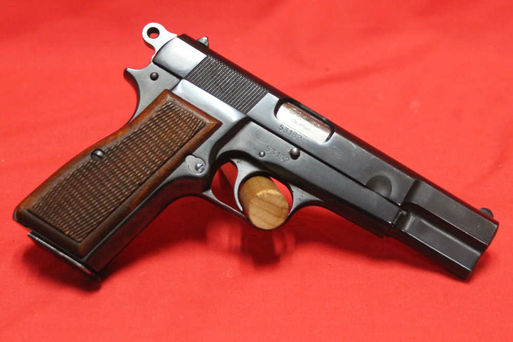 fn Browning Hi Power 9MM with Factory WW2 Holster Matching Numbers-img-2