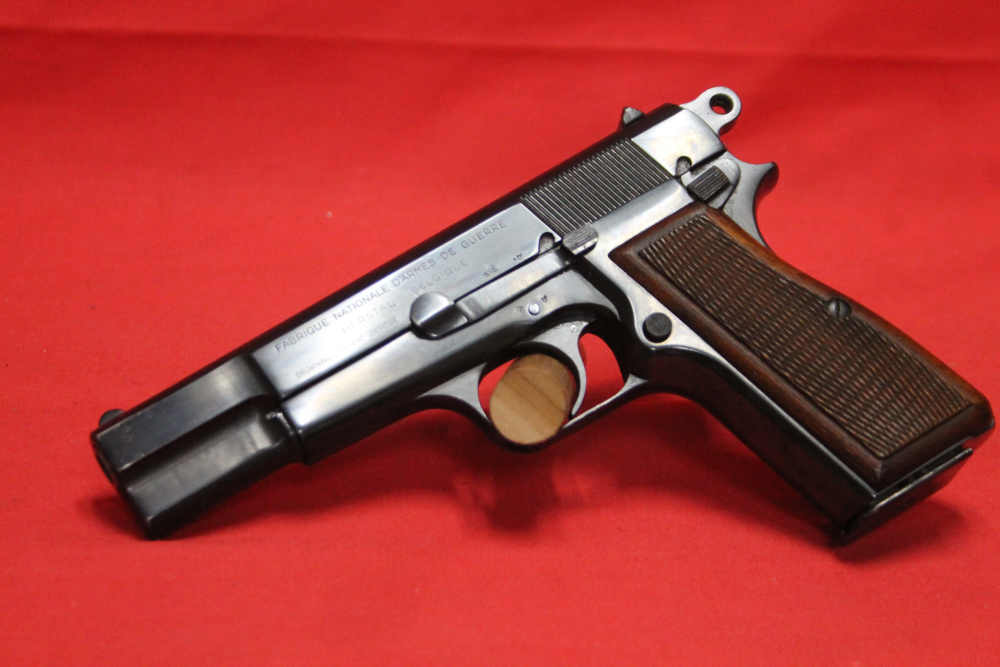 fn Browning Hi Power 9MM with Factory WW2 Holster Matching Numbers-img-14