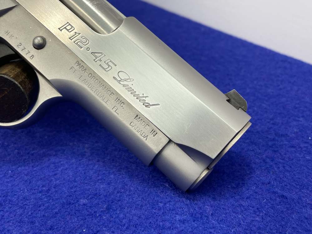 Para-Ordnance P12.25 .45ACP 3.5" Stainless *CONCEALABLE DOUBLE-STACK 1911*-img-19