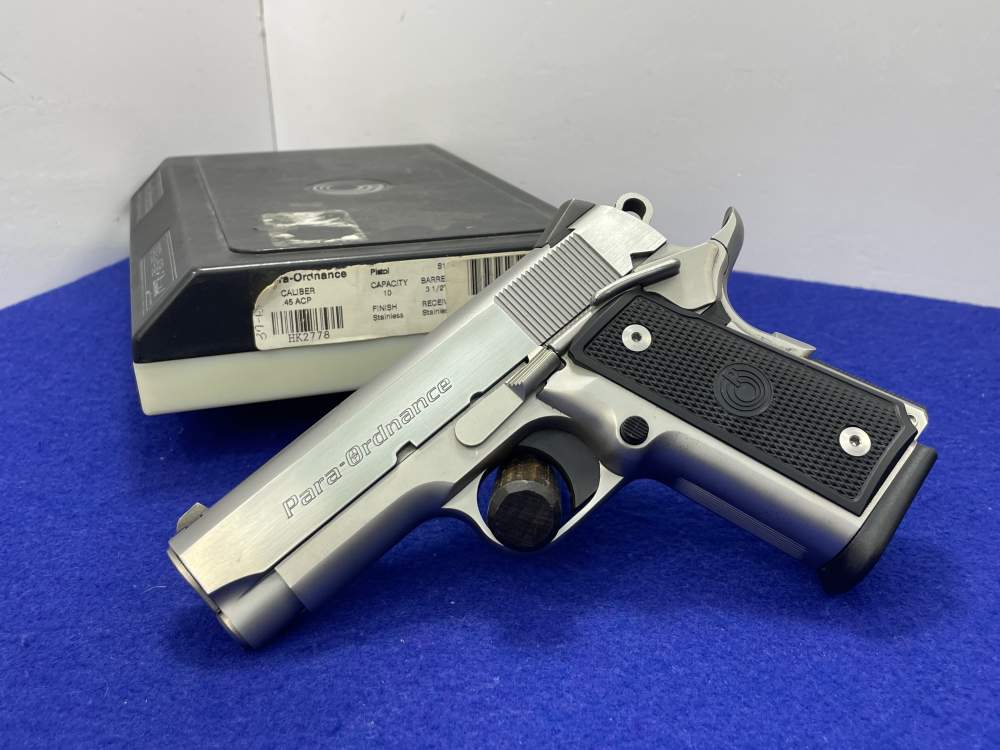 Para-Ordnance P12.25 .45ACP 3.5" Stainless *CONCEALABLE DOUBLE-STACK 1911*-img-42