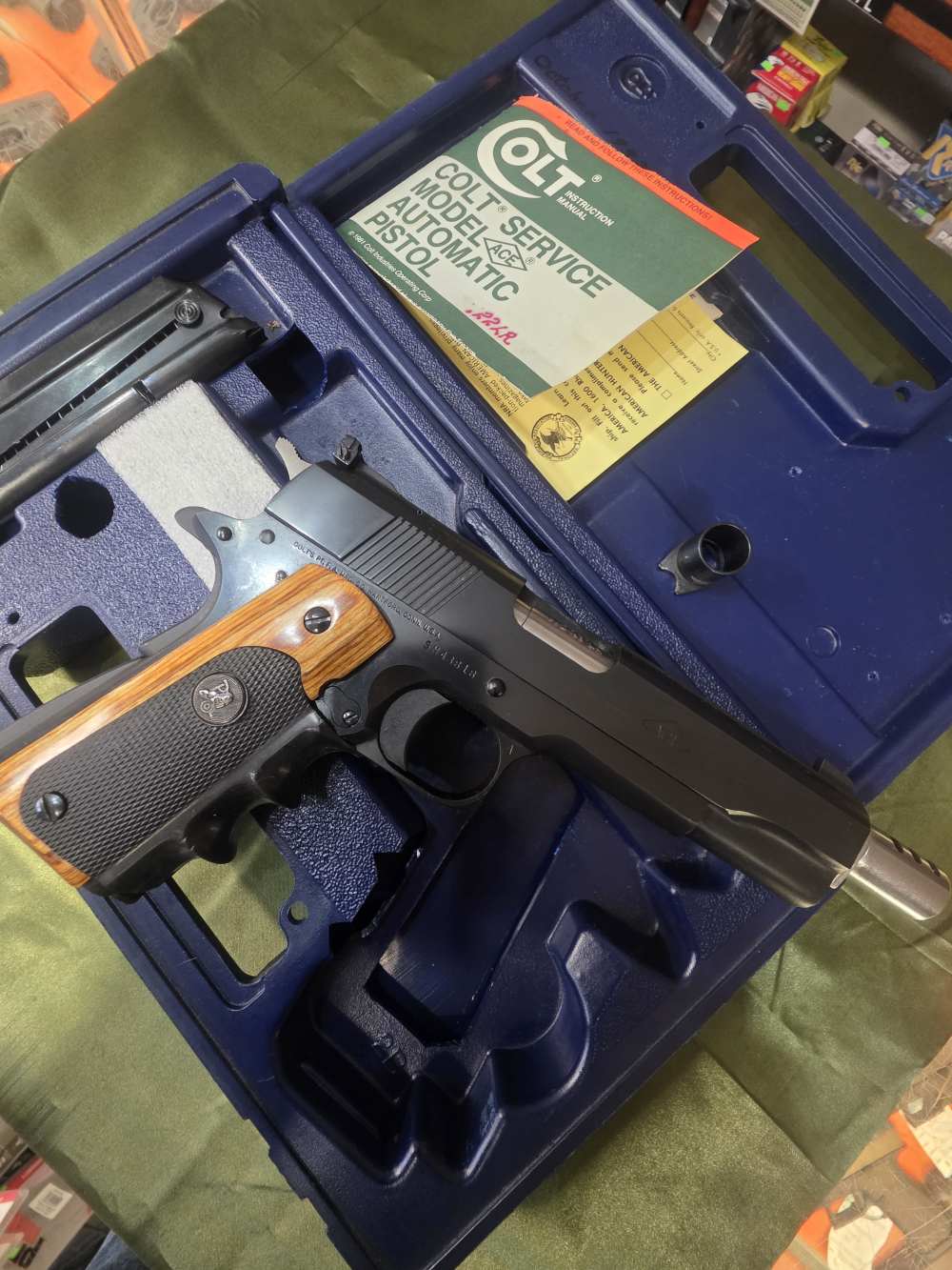 Colt Ace 22LR w/Original Box & Paperwork MINTY-img-6