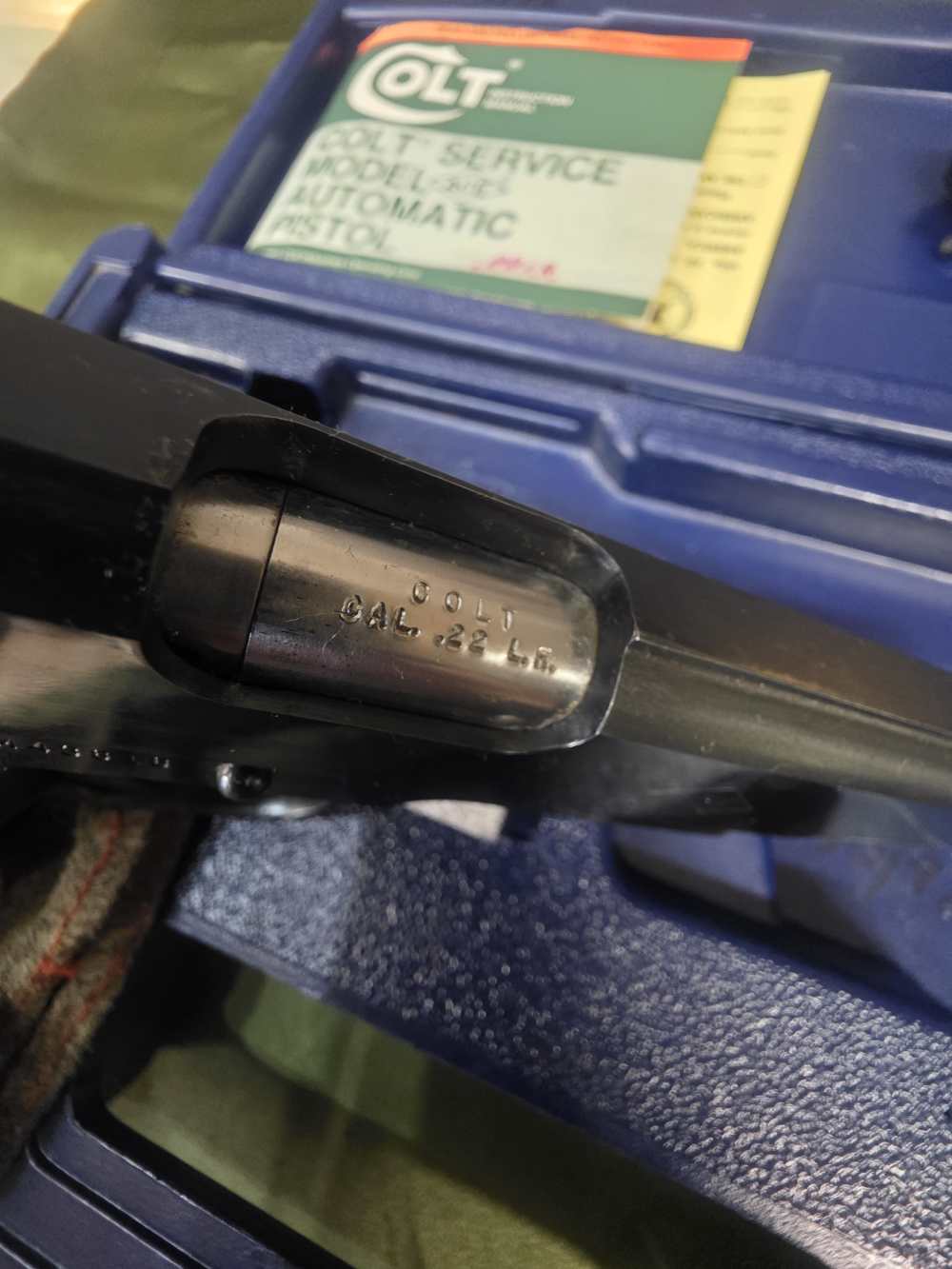 Colt Ace 22LR w/Original Box & Paperwork MINTY-img-17