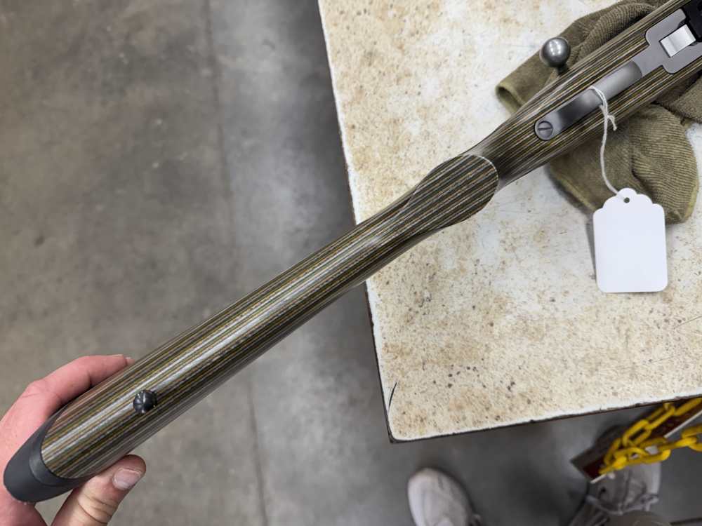 RUGER 77/17 17 HORNET THREADED BARREL 18.5" STAINLESS LAMINATE 07220 NEW-img-12