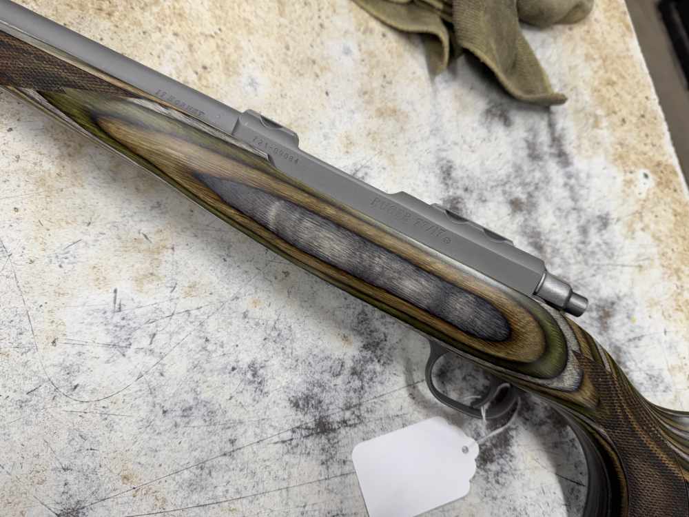 RUGER 77/17 17 HORNET THREADED BARREL 18.5" STAINLESS LAMINATE 07220 NEW-img-3