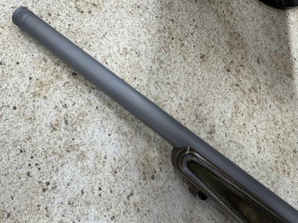 RUGER 77/17 17 HORNET THREADED BARREL 18.5" STAINLESS LAMINATE 07220 NEW-img-5