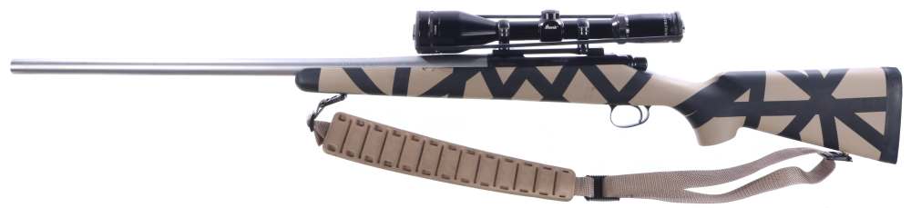 Custom Remington 700 6.5-06 Wild Cat Rifle 26" FDE w/FullField 4.5-14x42mm-img-10