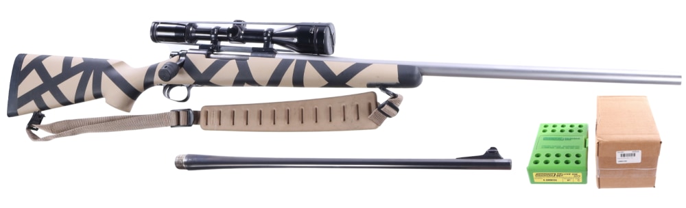 Custom Remington 700 6.5-06 Wild Cat Rifle 26" FDE w/FullField 4.5-14x42mm-img-0