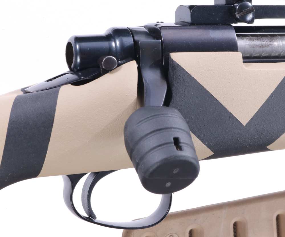 Custom Remington 700 6.5-06 Wild Cat Rifle 26" FDE w/FullField 4.5-14x42mm-img-3