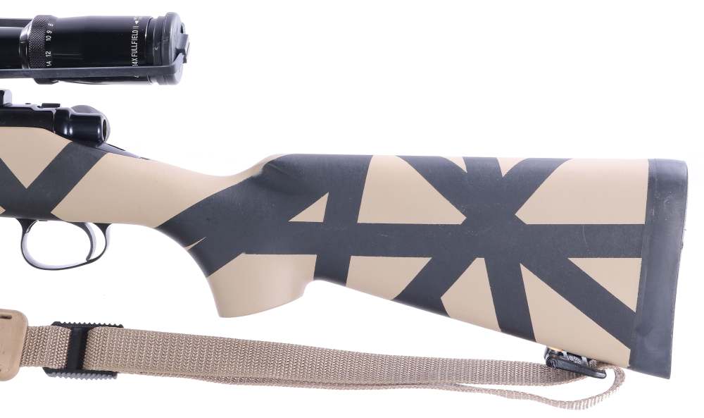 Custom Remington 700 6.5-06 Wild Cat Rifle 26" FDE w/FullField 4.5-14x42mm-img-18