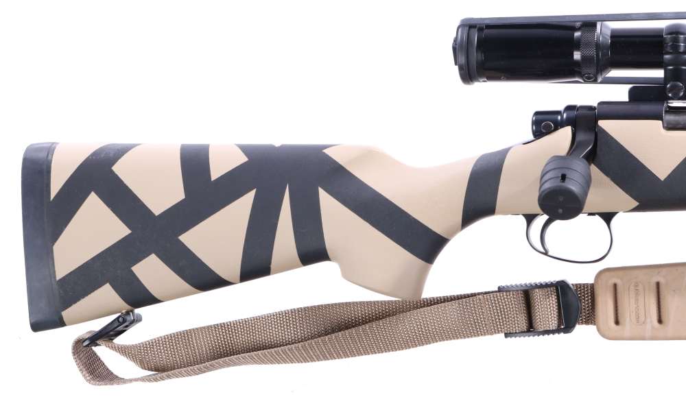 Custom Remington 700 6.5-06 Wild Cat Rifle 26" FDE w/FullField 4.5-14x42mm-img-2