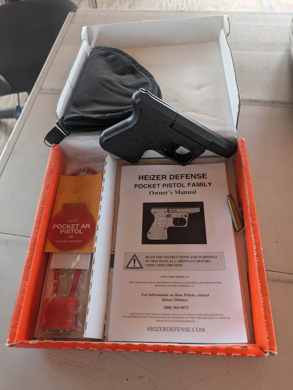 Heizer Defense PAR1 AR Pistol single shot 223 .223 5.56-img-6