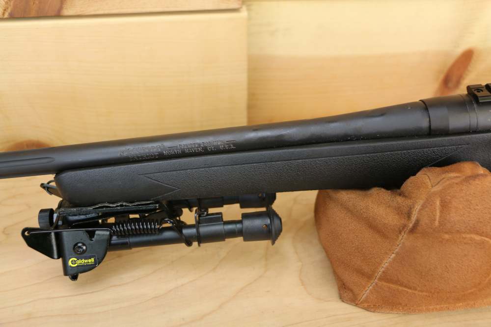 Mossberg Patriot Rifle , 243 Win, 22", Black Synthetic, W/ Bipod-img-10