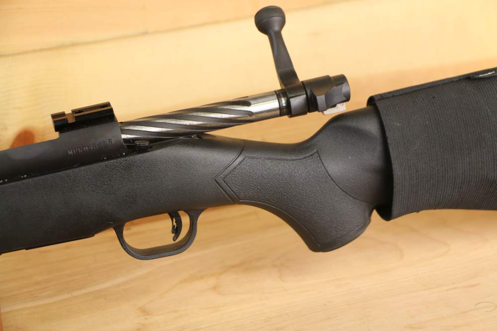 Mossberg Patriot Rifle , 243 Win, 22", Black Synthetic, W/ Bipod-img-8
