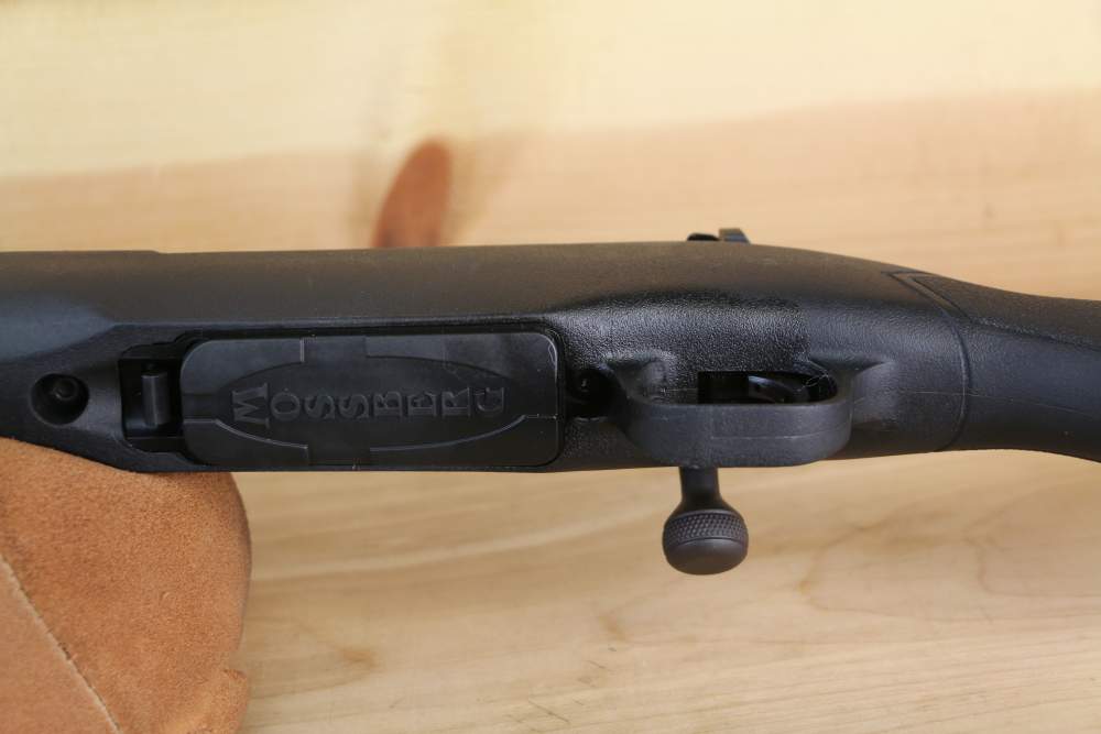 Mossberg Patriot Rifle , 243 Win, 22", Black Synthetic, W/ Bipod-img-14