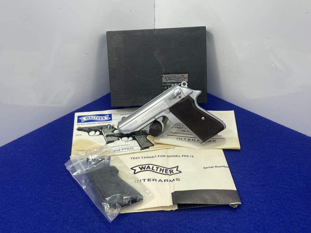 Walther PPK/S .380 ACP 3.3" Stainless *ICONIC DA/SA CONCEAL CARRY PISTOL*-img-3