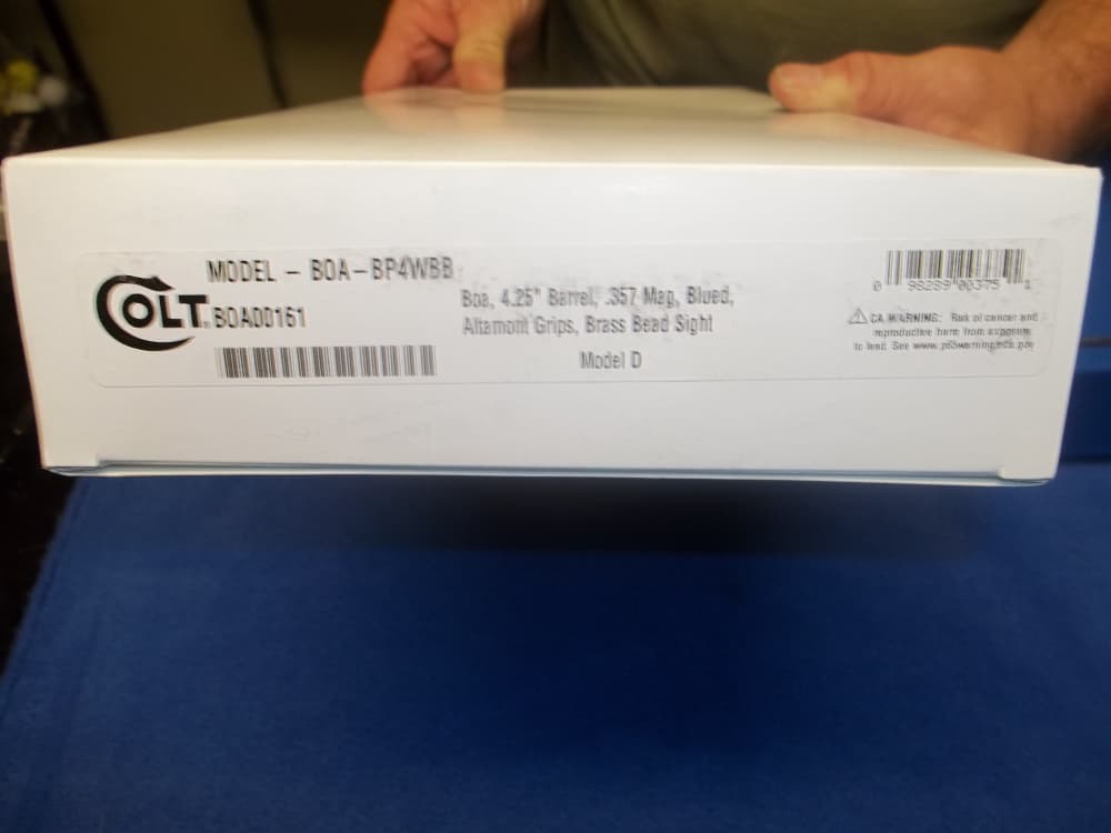 Colt Limited Edition Model D BOA 4.5"  .357 Magnum-img-6