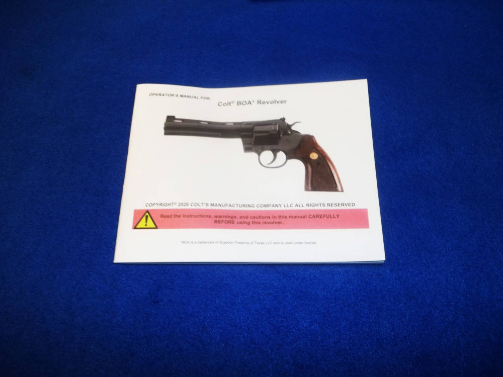 Colt Limited Edition Model D BOA 4.5"  .357 Magnum-img-5