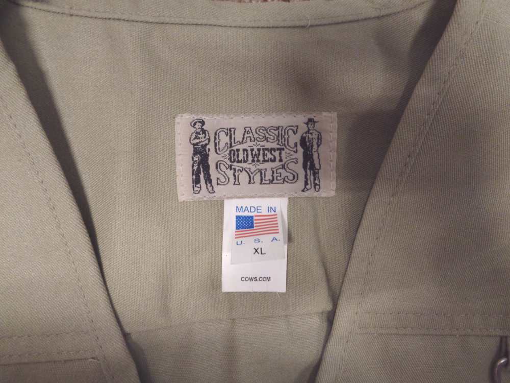 Vest Classic Old West Styles Concealed CarryTan XL-img-2