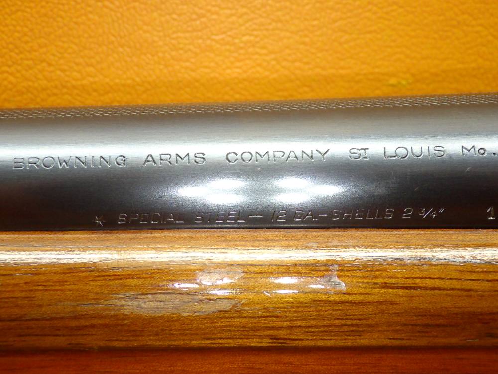 Belgian Browning A5 Light Twelve 12ga 30" Matte Rib Bbl Fixed FULL Walnut-img-42