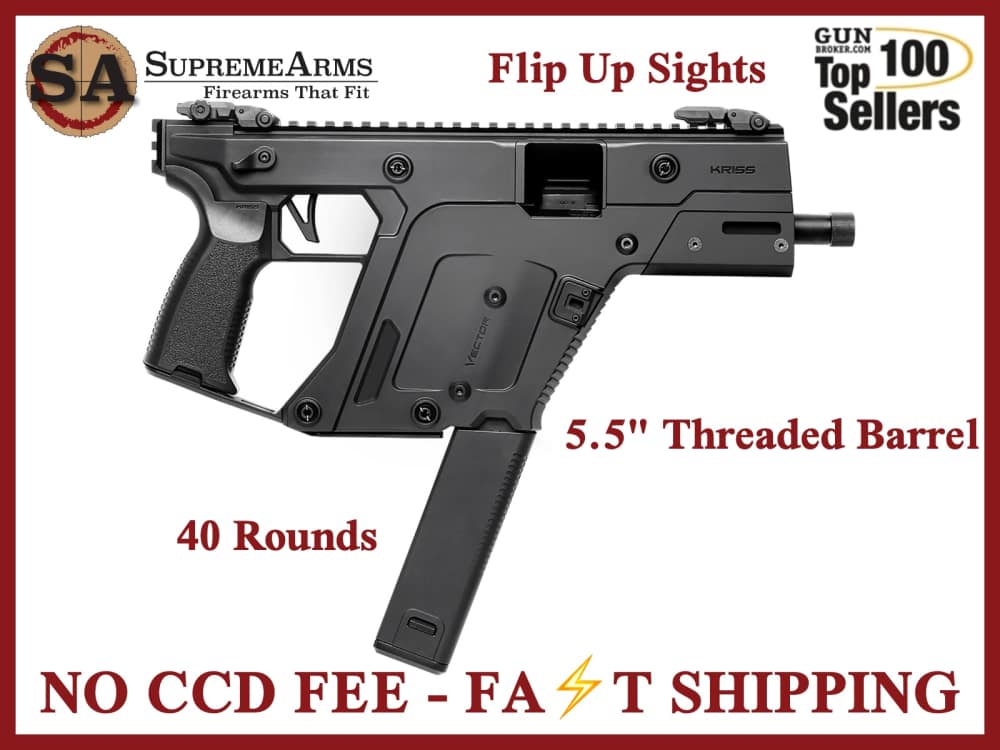 Kriss Vector SDP Gen3 9MM Pistol KV903PBL00|811607039856-img-0