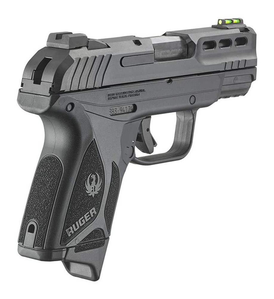 Ruger 3855 Security-380 ACP 10+1 3.42in Black Oxide Barrel, Serrated Steel-img-2