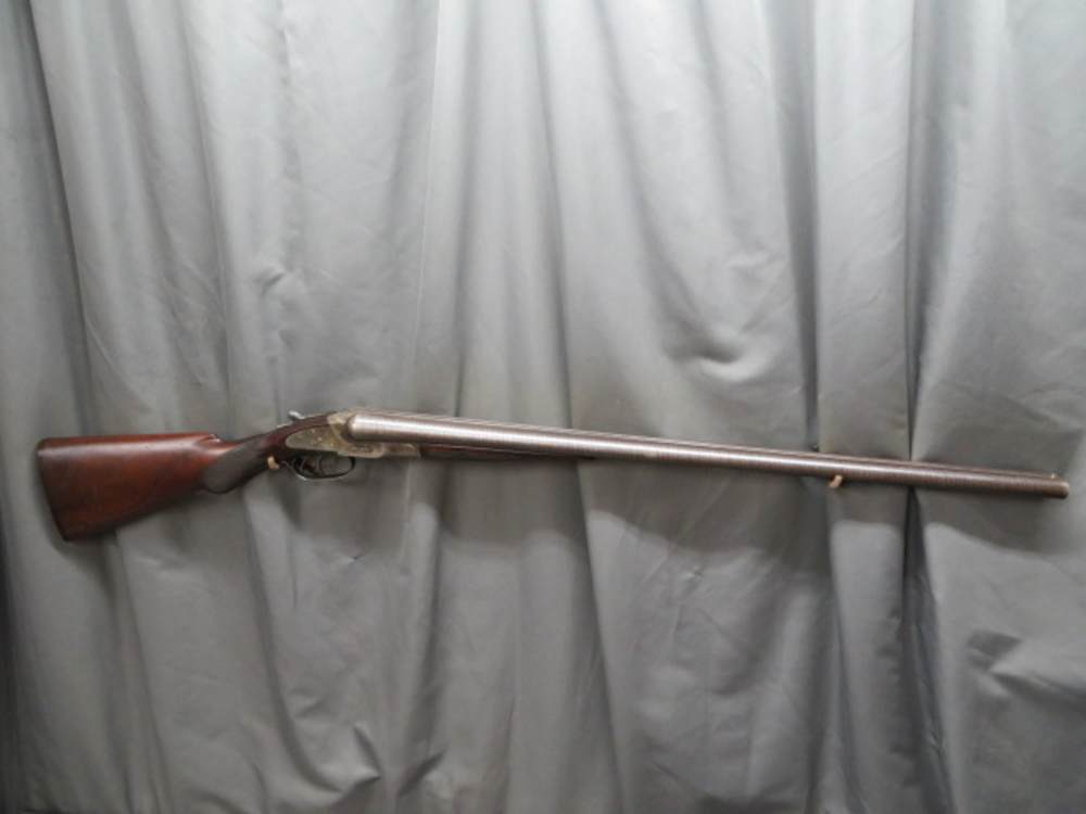 BATAVIA LEADER DOUBLE BARREL 12 GAUGE SHOTGUN-img-0