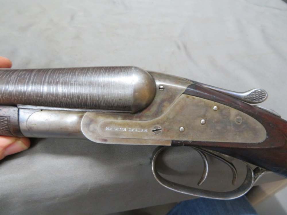 BATAVIA LEADER DOUBLE BARREL 12 GAUGE SHOTGUN-img-6