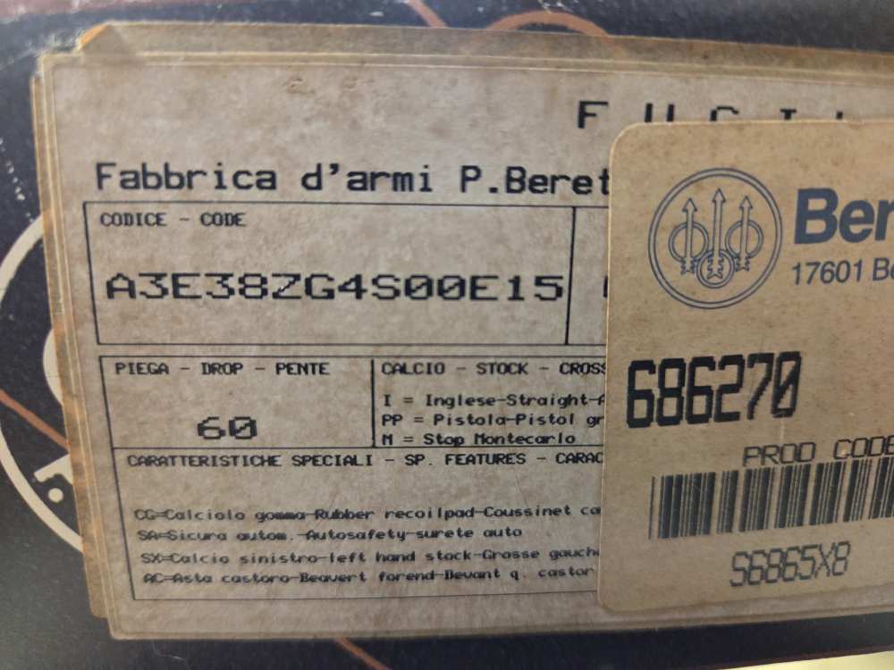 Beretta 686 Onyx "Black" 20ga 28" Over Under -img-2
