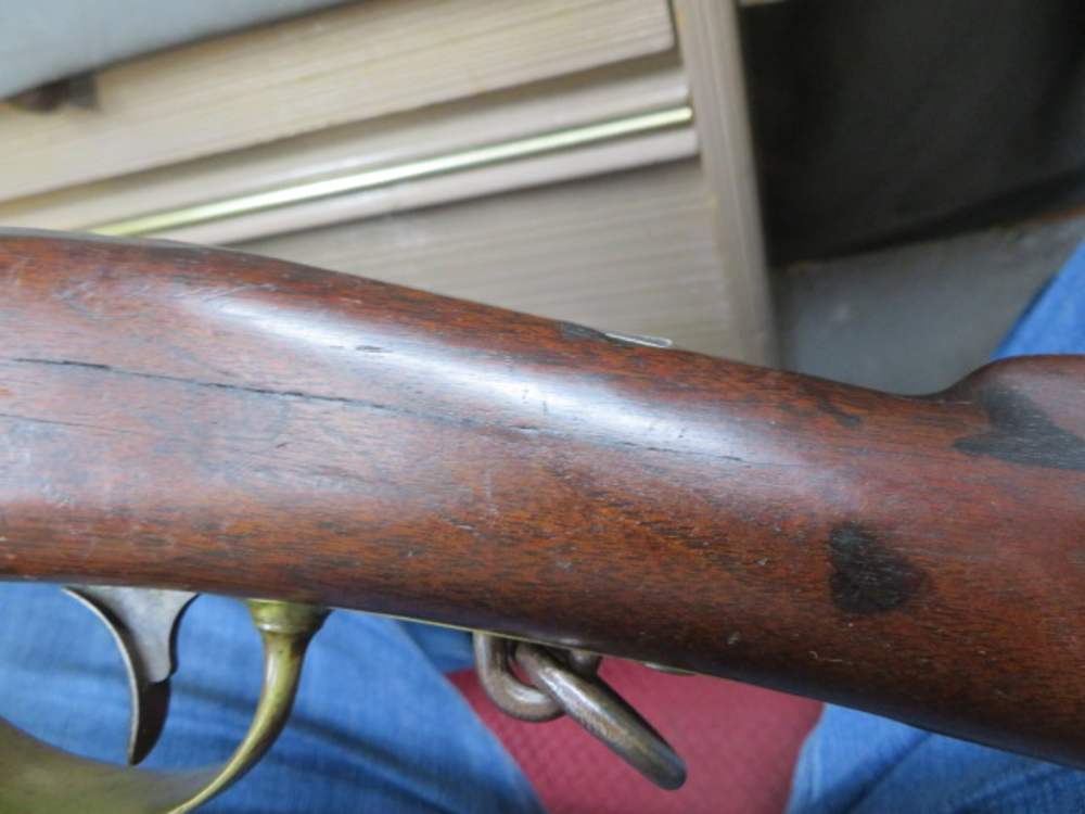 PRE CIVIL WAR US NAVY JENKS “MULE EAR” BREECH LOADING CARBINE-NICE-SCARCE-img-16