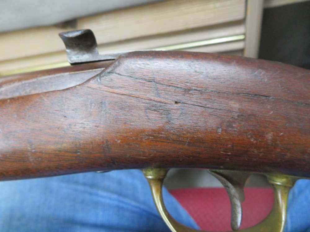 PRE CIVIL WAR US NAVY JENKS “MULE EAR” BREECH LOADING CARBINE-NICE-SCARCE-img-15