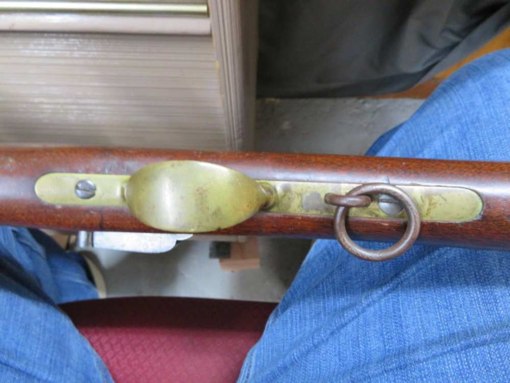 PRE CIVIL WAR US NAVY JENKS “MULE EAR” BREECH LOADING CARBINE-NICE-SCARCE-img-14