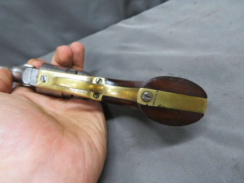 ANTIQUE COLT CARTRIDGE CONVERSION MODEL 1849 POCKET REVOLVER W/ CASE-38 CAL-img-25
