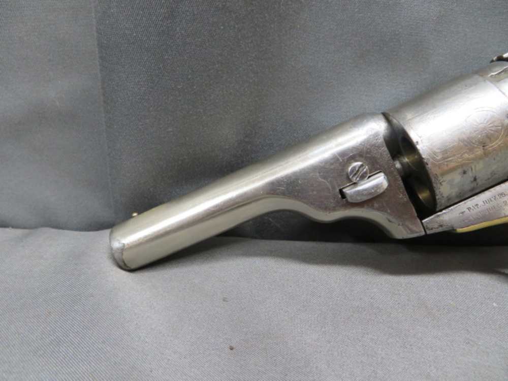 ANTIQUE COLT CARTRIDGE CONVERSION MODEL 1849 POCKET REVOLVER W/ CASE-38 CAL-img-18