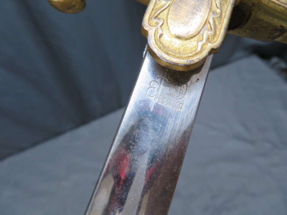 WWII GERMAN ARMY OFFICER DRESS SWORD-EICKHORN NR. 1693 WRANGEL-img-6