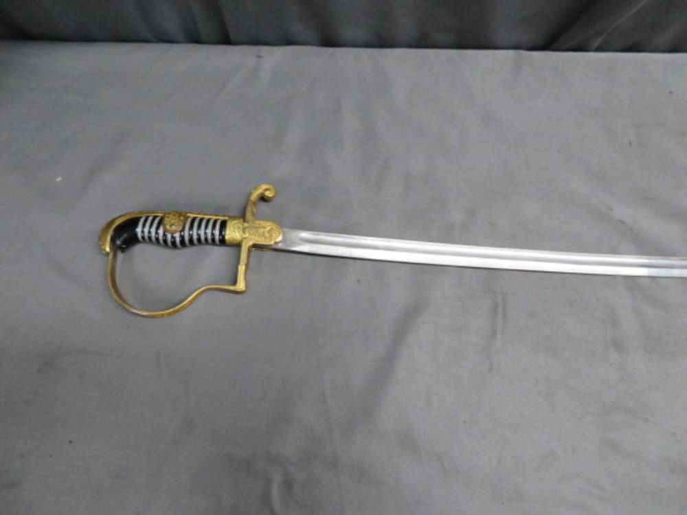 WWII GERMAN ARMY OFFICER DRESS SWORD-EICKHORN NR. 1693 WRANGEL-img-1