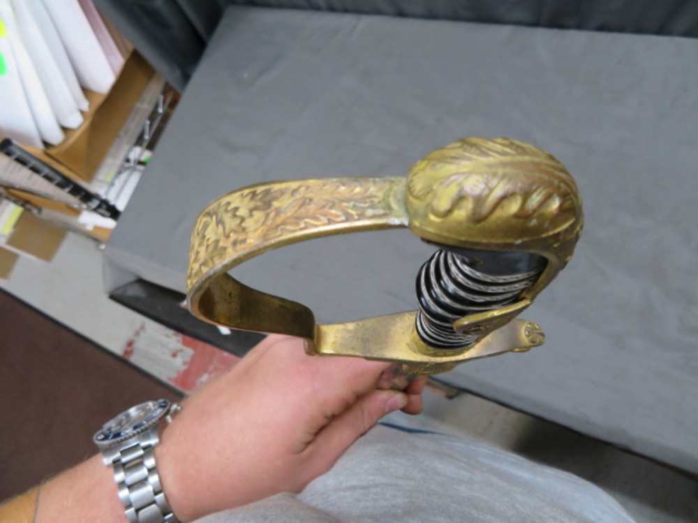 WWII GERMAN ARMY OFFICER DRESS SWORD-EICKHORN NR. 1693 WRANGEL-img-11
