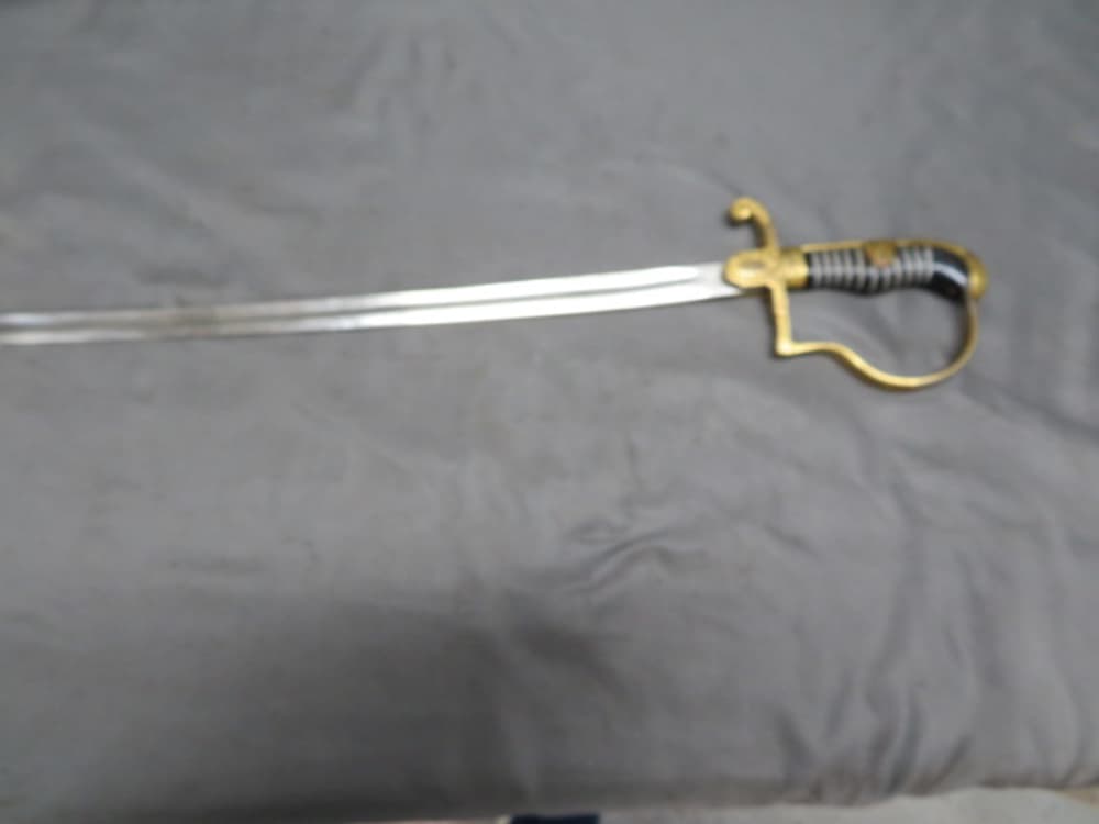WWII GERMAN ARMY OFFICER DRESS SWORD-EICKHORN NR. 1693 WRANGEL-img-5