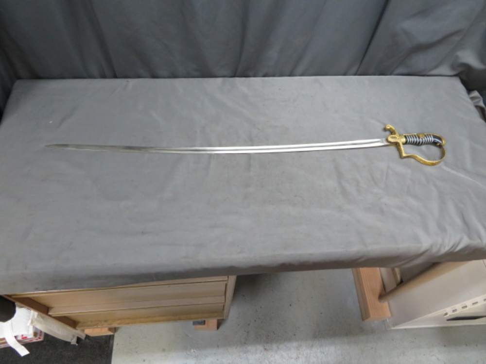 WWII GERMAN ARMY OFFICER DRESS SWORD-EICKHORN NR. 1693 WRANGEL-img-3
