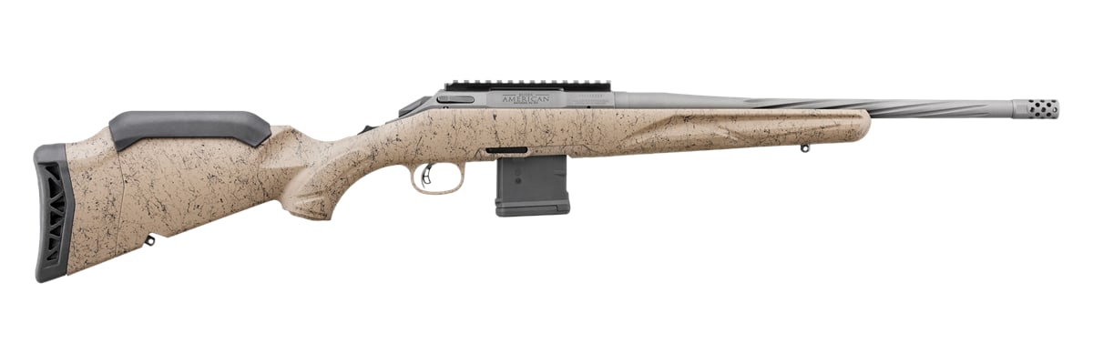 Ruger 46958 American II Ranch 5.56 Nato 10+1 16.10in Cobalt Cerakote Spiral-img-1