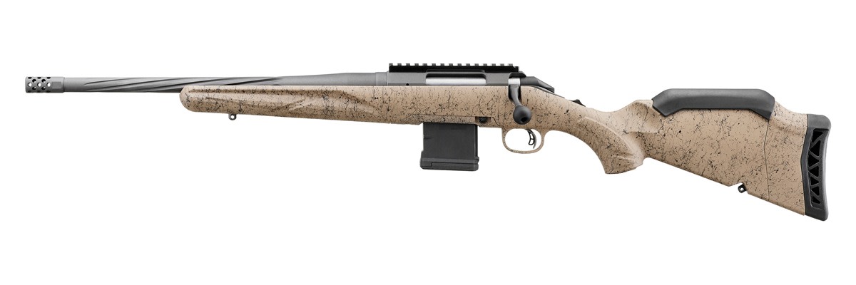 Ruger 46958 American II Ranch 5.56 Nato 10+1 16.10in Cobalt Cerakote Spiral-img-0