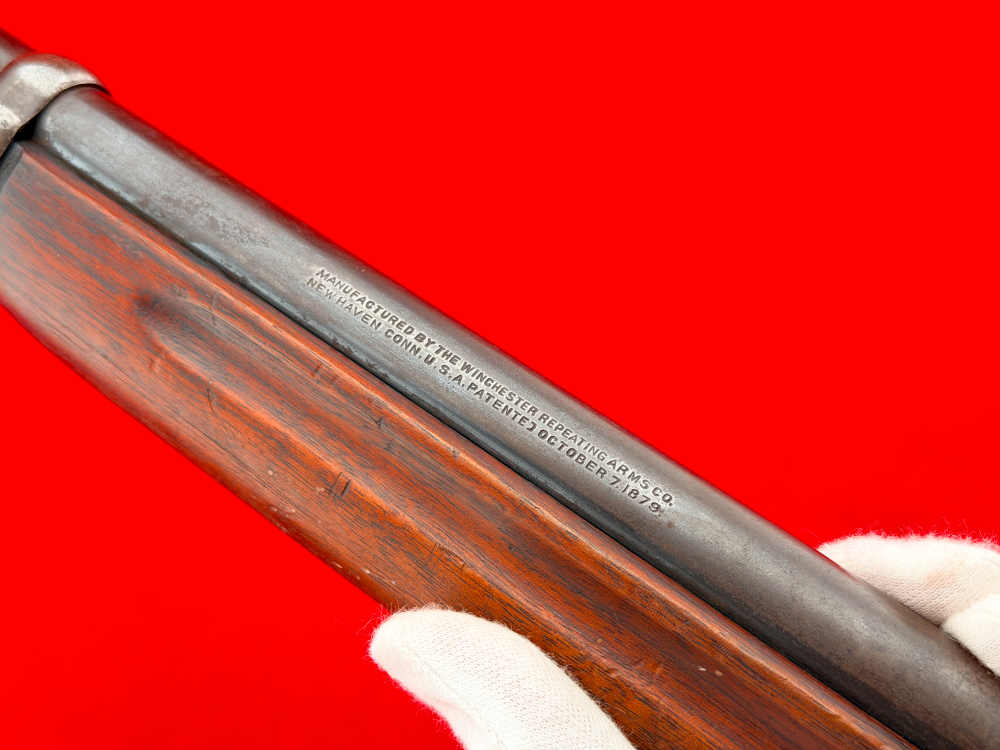 Winchester Model 1885 Winder Musket .22 Short 27" Clinton" Signed-img-37