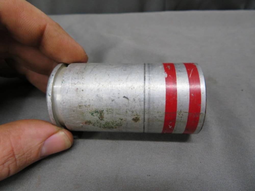 WWII US MILITARY AN-M28 DOUBLE RED STAR SIGNAL FLARE-DATED 1942-img-1
