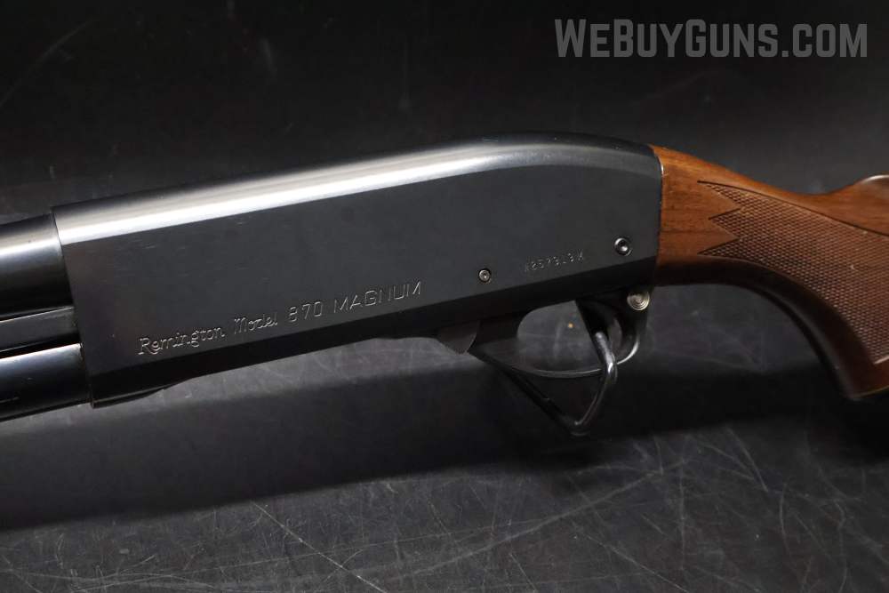 Remington 870 Magnum w/ Rifled Barrel Pump Action Shotgun 12 Gauge-img-9