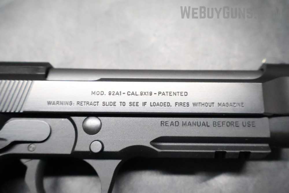 Beretta 92A1 Semi-Automatic Pistol 9mm Parabellum-img-15