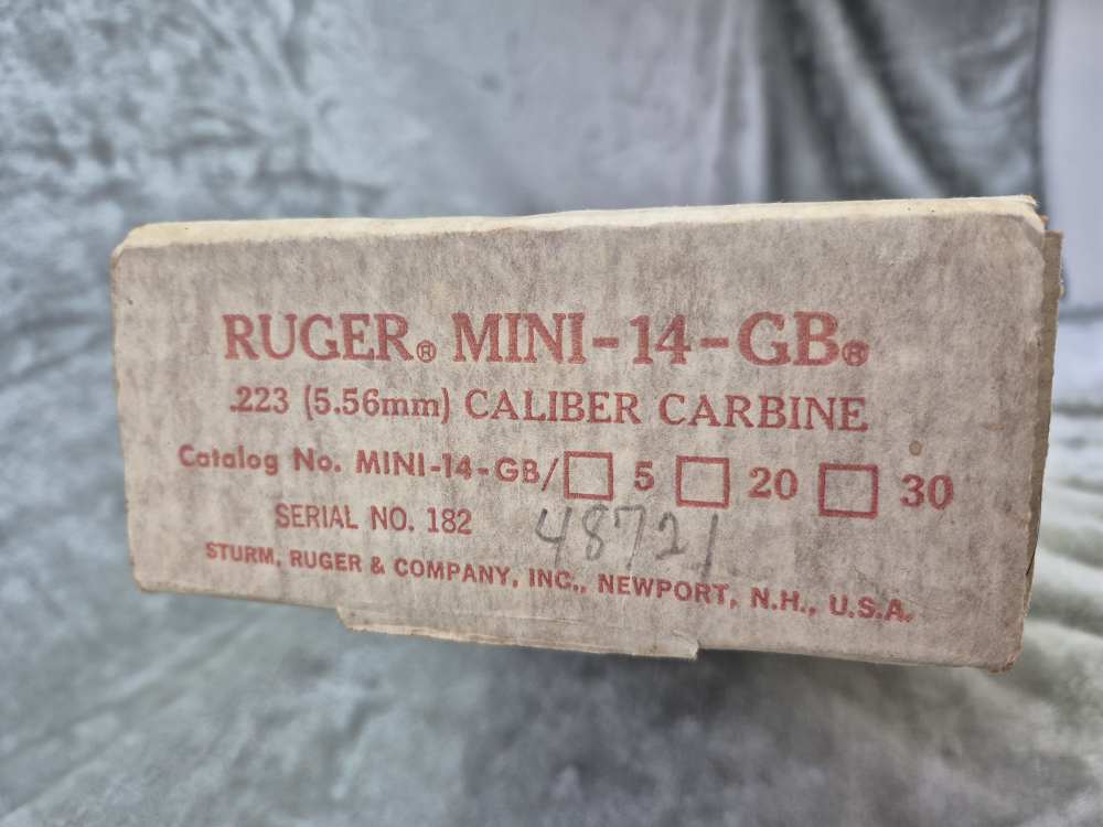 Ruger Mini-14 .223 rem 1981 3 Mags Factory Box – EXCELLENT CONDITION! -img-22