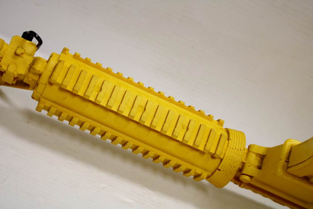 Ring's Blueguns Colt Law Enforcement Carbine Safety Yellow AR15 Dummy Rifle-img-31