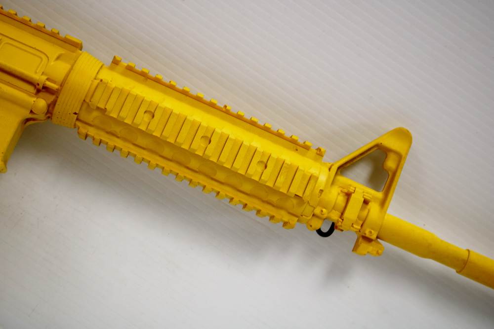 Ring's Blueguns Colt Law Enforcement Carbine Safety Yellow AR15 Dummy Rifle-img-18
