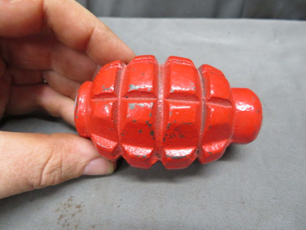 WARSAW PACT F1 PRACTICE TRAINING GRENADE-NICE ORIGINAL PAINT-img-0