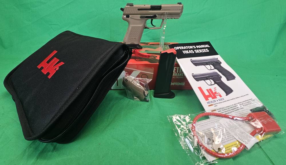 NIB Heckler And Koch HK45 C V1 .45 ACP RAL 7006 DA/SA Safety/Decocker-img-4