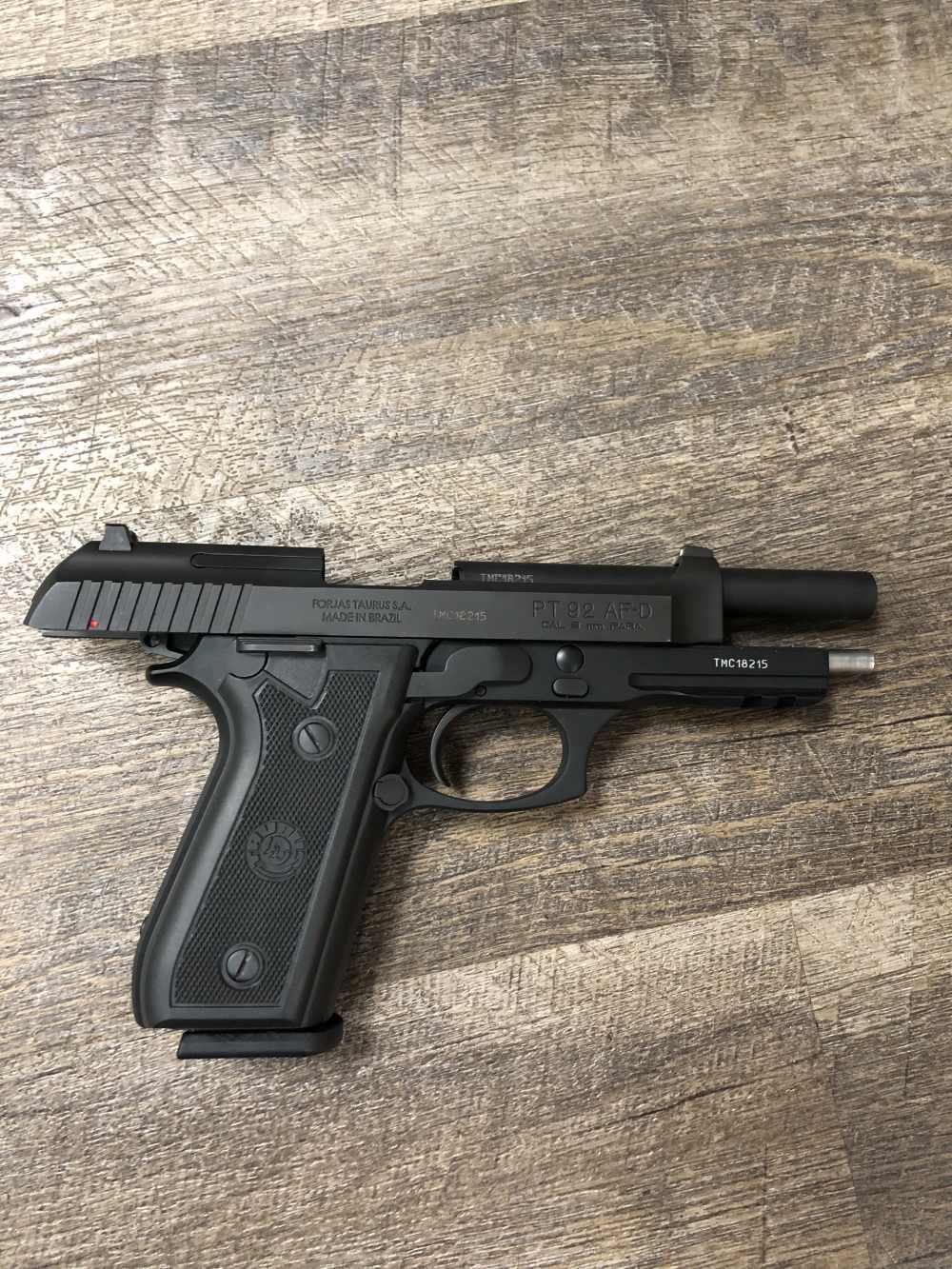 Nice Taurus PT 92 AF-D 9mm Semi Auto Pistol 5" Barrel w/ 4 Mags Black-img-15